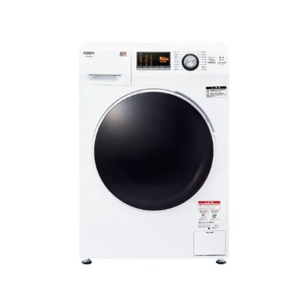 AQUA AQW-F8N(W) ドラム式全自動洗濯機 8kg