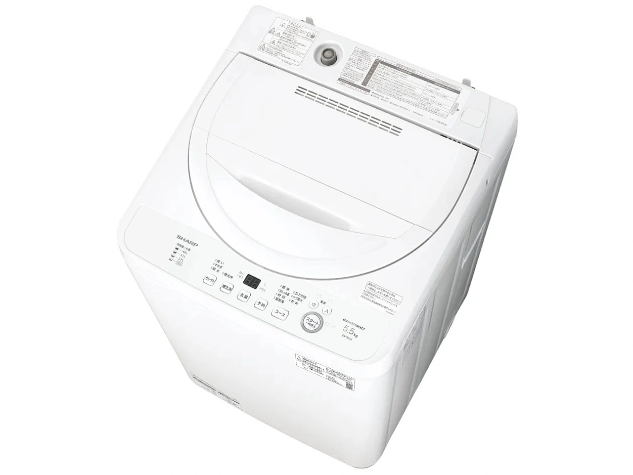 シャープ ES-GE5K-W [ホワイト系]