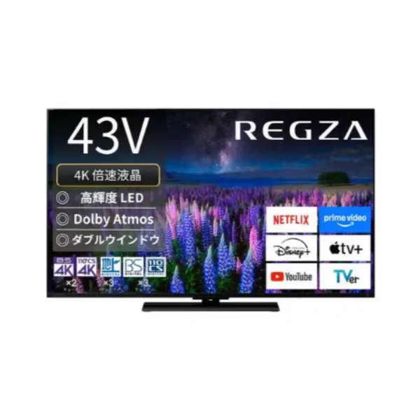 レグザ 43インチ 4K液晶テレビ ブラック 43Z670R
