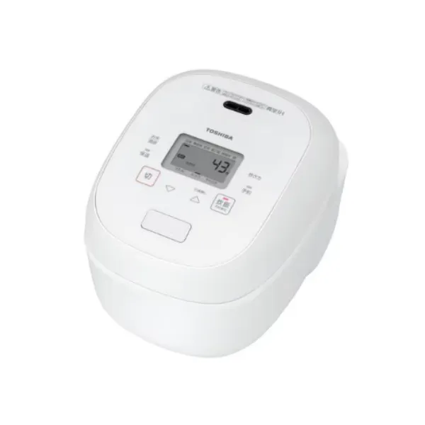 東芝 RC-10RWB(W) 真空IH炊飯器 炎匠炊き 銅かまど丸釜 5.5合炊き