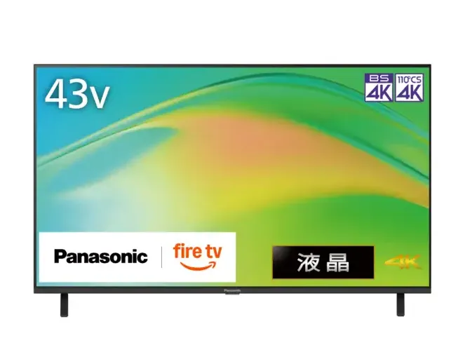 Panasonic VIERA 液晶テレビ TV-43W80B [43V型 /Bluetooth対応 /4K対応 /BS・CS 4Kチューナー内蔵 /YouTube対応]