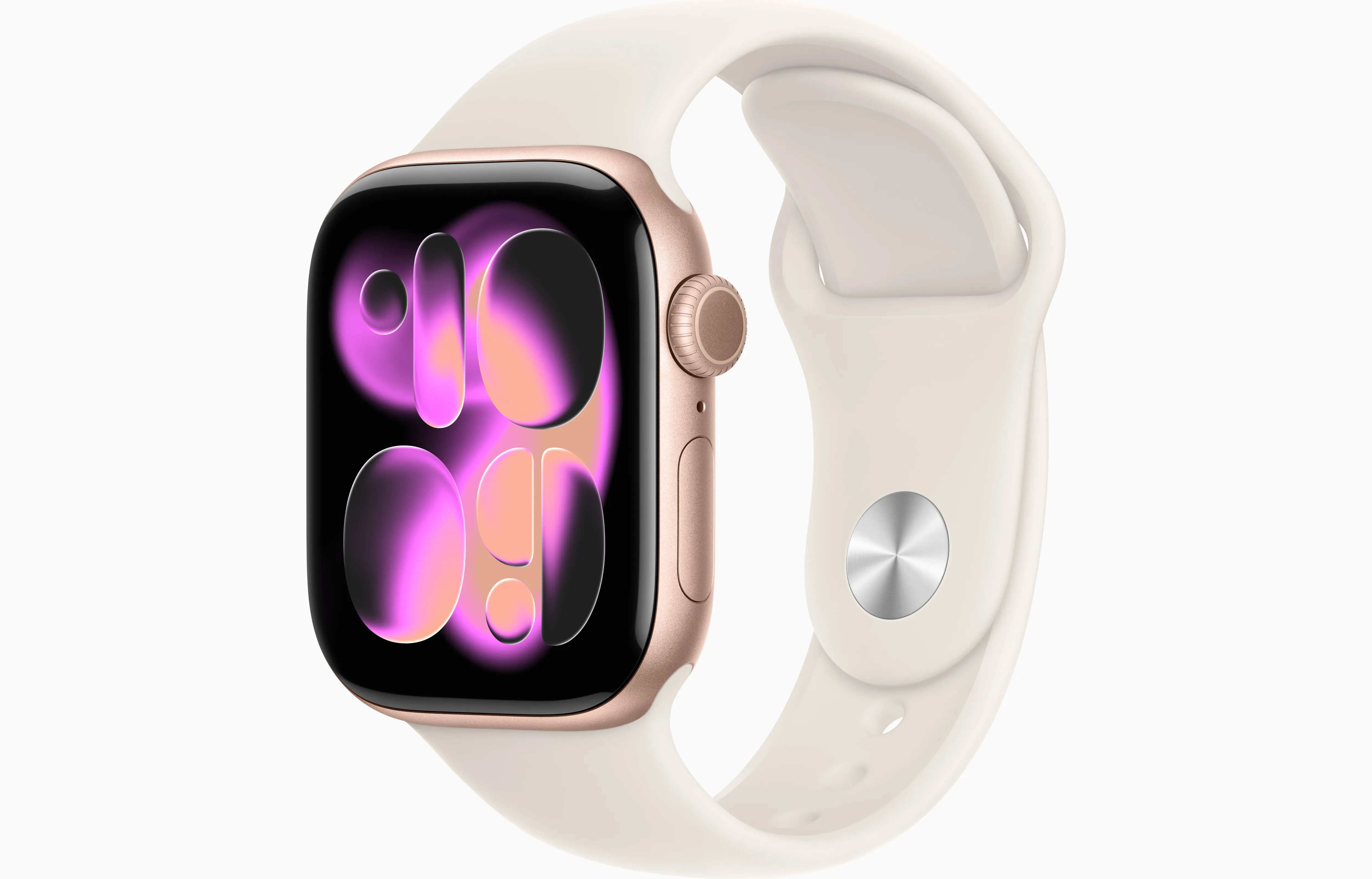 レンタル】Apple watch 11 アルミニウム/ローズゴールド/42mm/GPS+ 