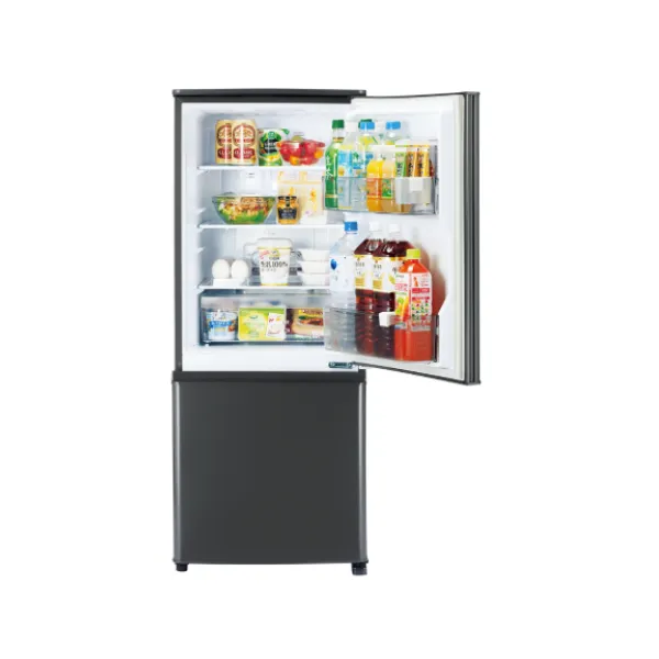 三菱電機 MR-P15K-H 冷蔵庫 146L 右開き 2ドア 幅48cm