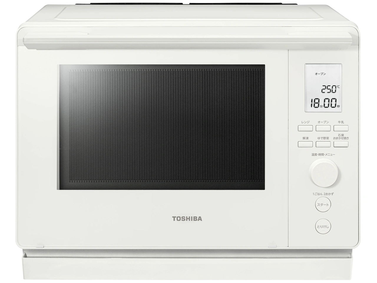 東芝 石窯ドーム ER-D100B(W) [ミルキーホワイト]