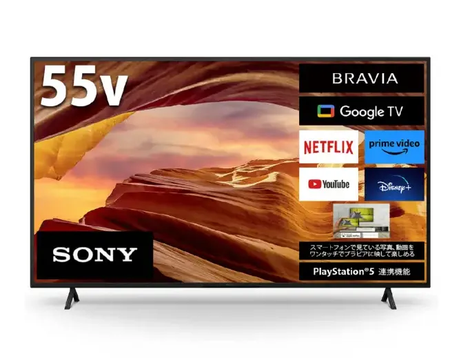 SONY BRAVIA(ブラビア) KJ-55X75WL [55V型 /Bluetooth対応 /4K対応 /BS・CS 4Kチューナー内蔵 /YouTube対応]
