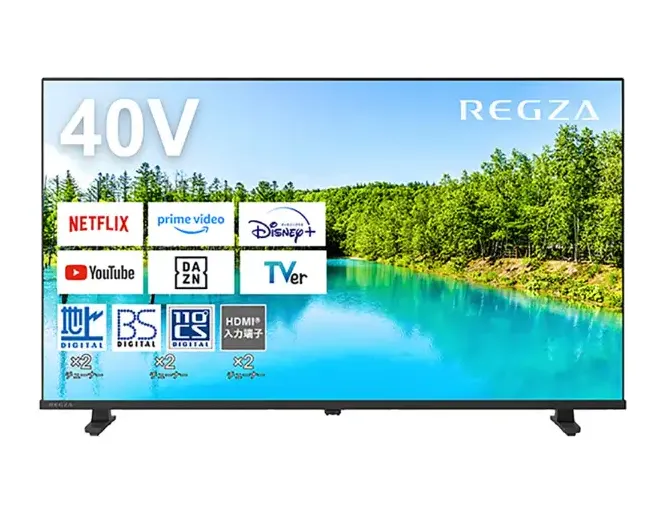 REGZA 40V35N [40V型 /Bluetooth対応 /フルハイビジョン /YouTube対応]