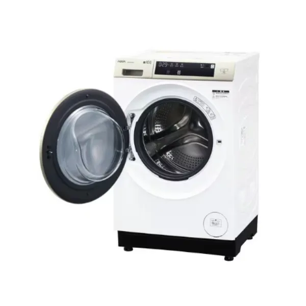 レンタル】アクア AQW-DM10R-L(W) ドラム洗濯機 左開き 洗濯10.0