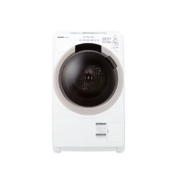 シャープ ES-S7K-CLドラム洗濯機 左開き 7.0kg